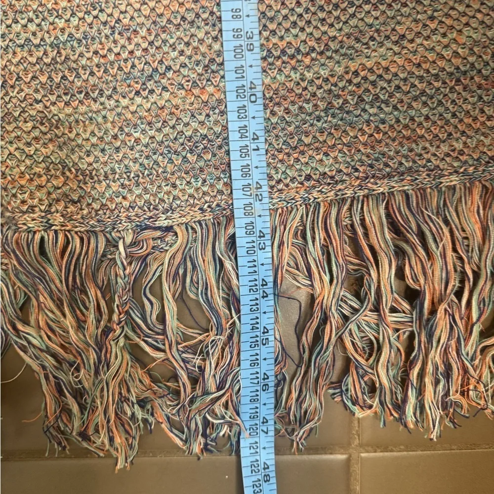 FUTURE COLLECTIVE ALANI NOELLE Crochet Fringe Dress Boho Sleeveless SZ SM Swim - Picture 15 of 17
